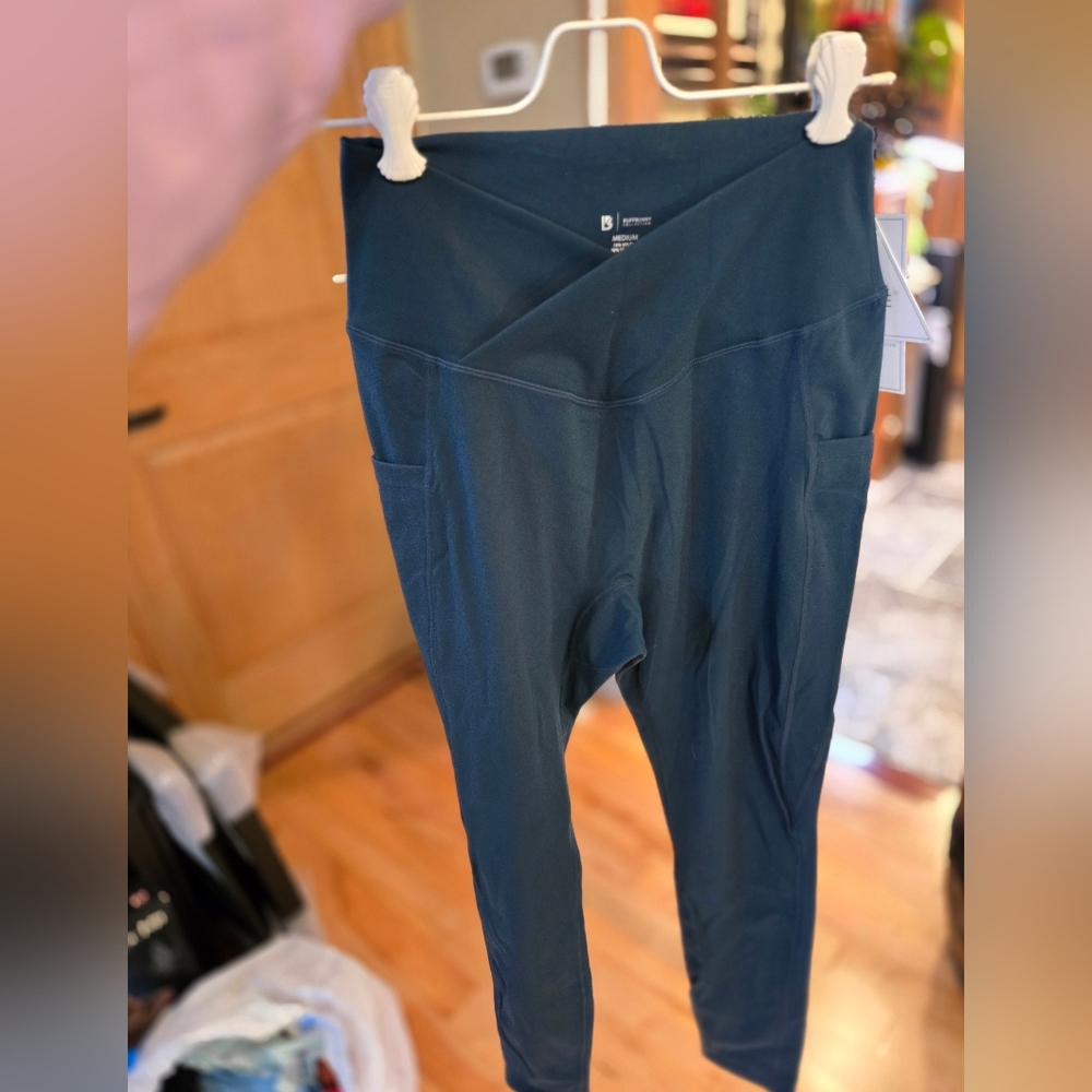 Teal High-Waisted Leggings